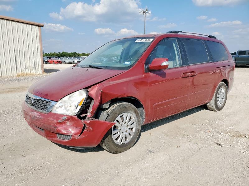 KIA SEDONA LX 2012 with VIN KNDMG4C71C6461643 - Photo from auction