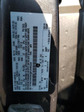 Photo 14 from auction – 2014 FORD ESCAPE SE with VIN 1FMCU0GX4EUA98224