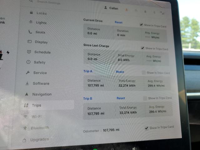 Photo 9 from auction – 2021 TESLA MODEL Y with VIN 5YJYGDEE7MF072721