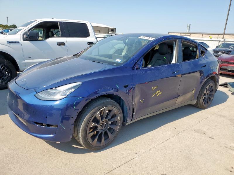 TESLA MODEL Y 2021 с VIN 5YJYGDEE3MF266338 - Фото с аукциона