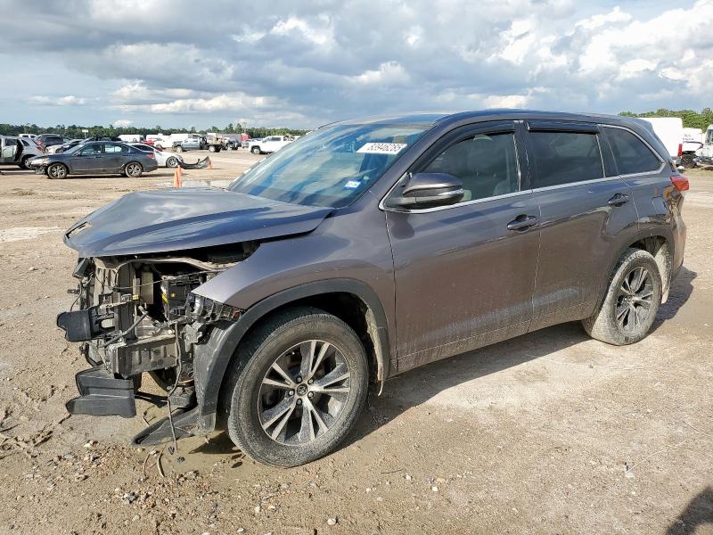 TOYOTA HIGHLANDER 2017 with VIN 5TDZARFH5HS025409 - Photo from auction
