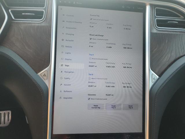 Photo 9 from auction – 2017 TESLA MODEL S with VIN 5YJSA1E41HF200762