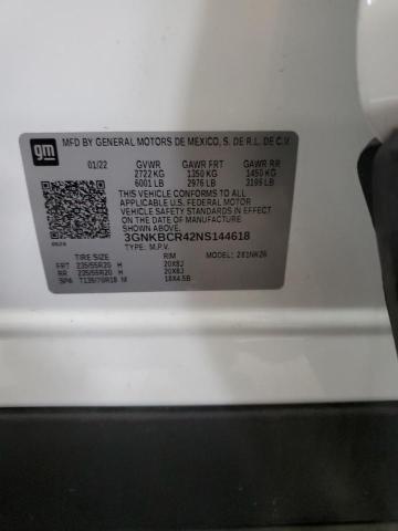 Photo 14 from auction – 2022 CHEVROLET BLAZER 2LT with VIN 3GNKBCR42NS144618