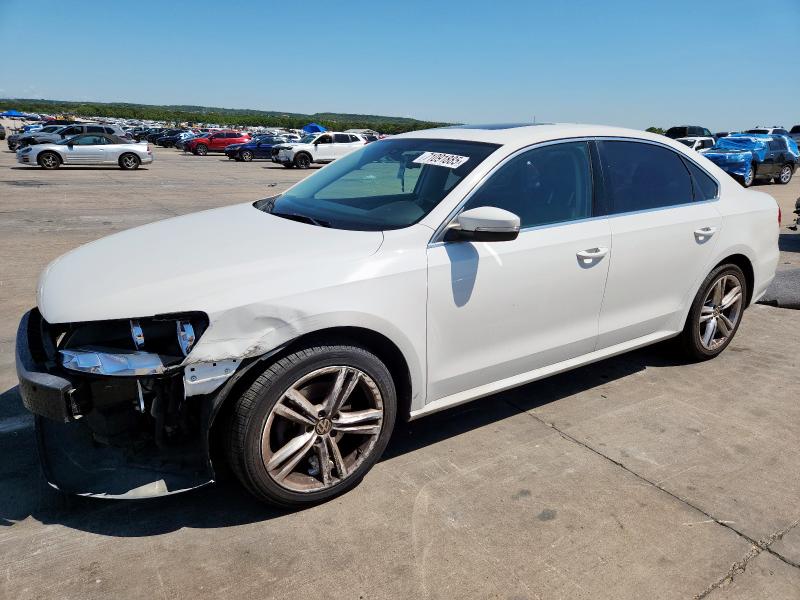 VOLKSWAGEN PASSAT SE 2014 with VIN 1VWBT7A35EC041468 - Photo from auction