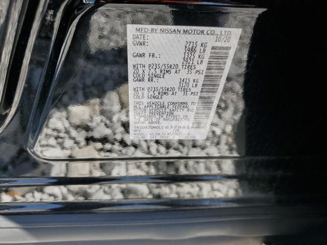 Photo 14 from auction – 2020 NISSAN PATHFINDER with VIN 5N1DR2DM0LC637985