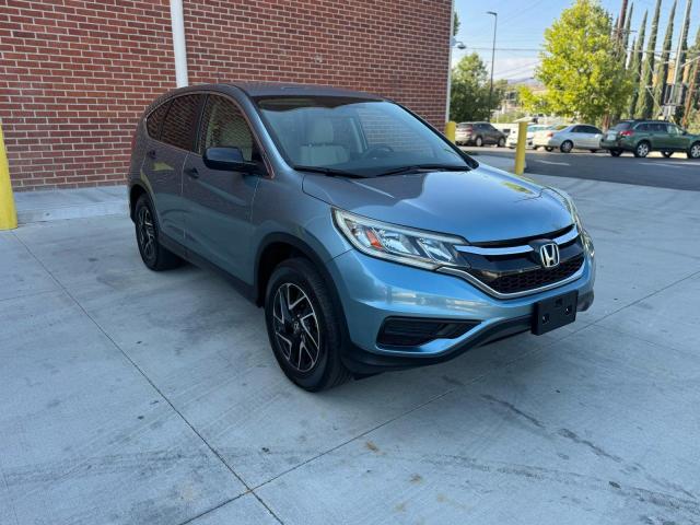 Photo 1 from auction – 2016 HONDA CR-V SE with VIN 2HKRM3H42GH548955
