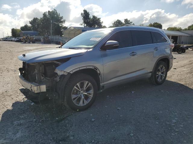 TOYOTA HIGHLANDER XLE 2015 with VIN 5TDKKRFH5FS075691 - Photo from auction