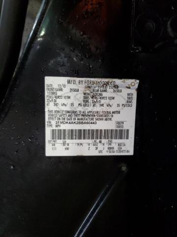 Photo 14 from auction – 2011 FORD EDGE SPORT with VIN 2FMDK4AK2BBA60443