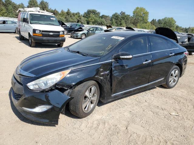 HYUNDAI SONATA HYB 2011 with VIN KMHEC4A49BA010797 - Photo from auction