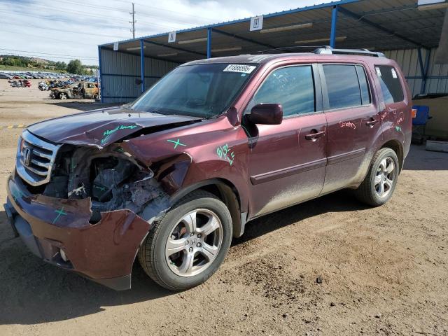 HONDA PILOT EX 2014 with VIN 5FNYF4H48EB029707 - Photo from auction