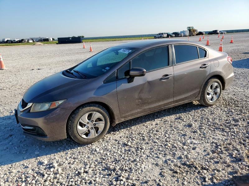 Photo 1 from auction – 2015 HONDA CIVIC LX with VIN 19XFB2F59FE107387