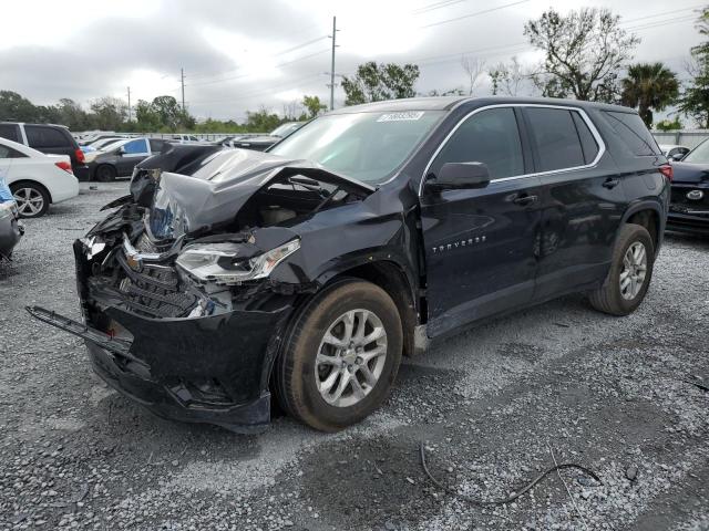 CHEVROLET TRAVERSE LS 2020 with VIN 1GNERFKW3LJ276775 - Photo from auction