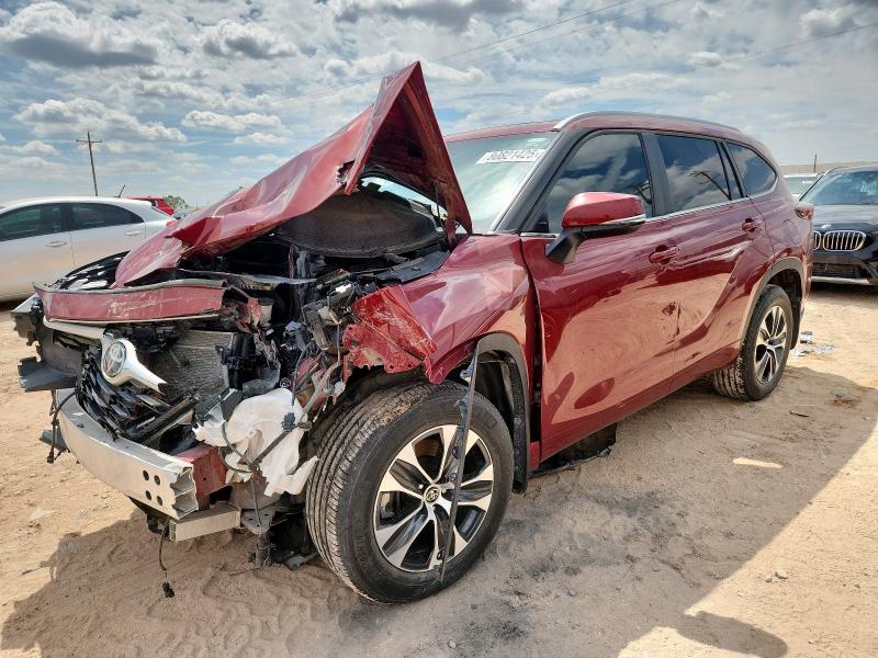 TOYOTA HIGHLANDER L 2023 with VIN 5TDKDRAH1PS036485 - Photo from auction