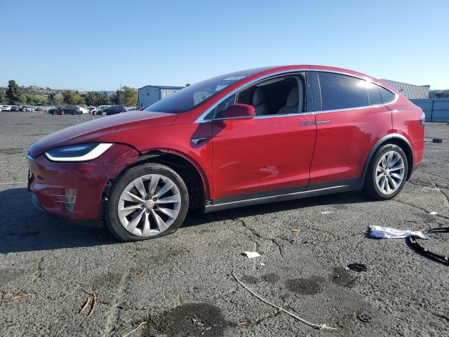 TESLA MODEL X 2017 with VIN 5YJXCBE22HF044770 - Photo from auction