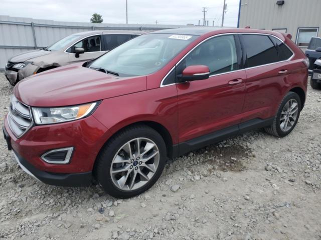 FORD EDGE TITAN 2015 with VIN 2FMPK4K89FBB86174 - Photo from auction