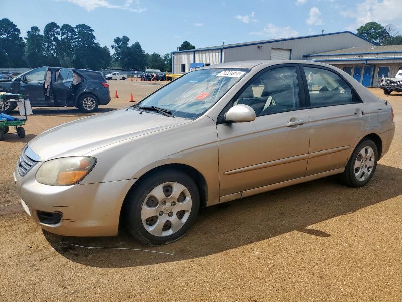 KIA SPECTRA EX 2009 with VIN KNAFE221795606373 - Photo from auction