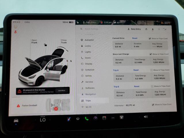 Photo 9 from auction – 2021 TESLA MODEL Y with VIN 5YJYGDEF3MF246650