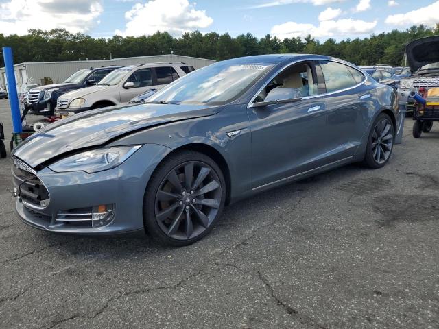 TESLA MODEL S 2014 with VIN 5YJSA1H11EFP41212 - Photo from auction