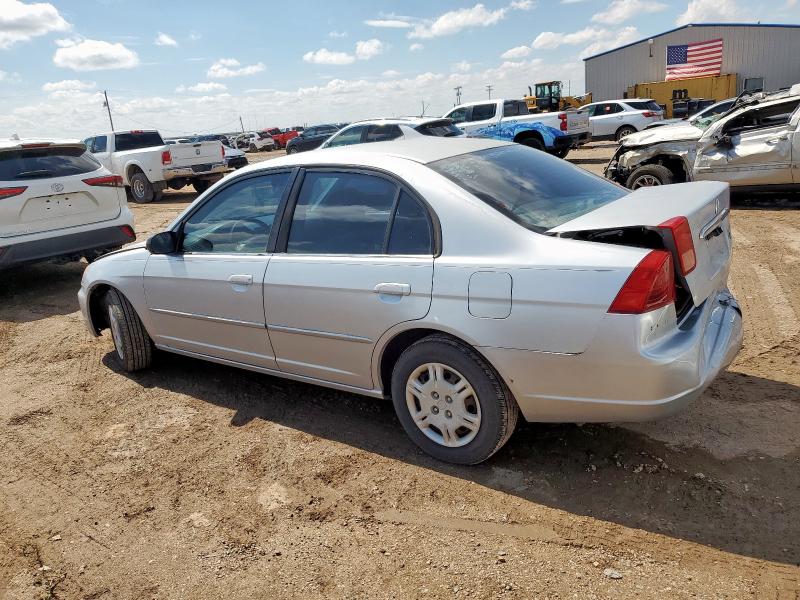 Photo 2 from auction – 2002 HONDA CIVIC LX with VIN 2HGES16542H588221