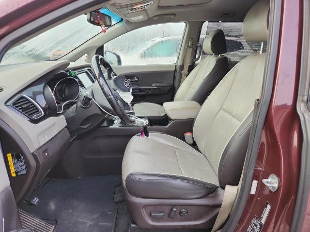 Photo 7 from auction – 2016 KIA SEDONA SXL with VIN KNDME5C19G6138308