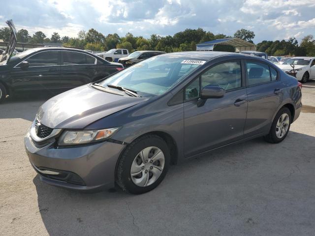 HONDA CIVIC LX 2015 with VIN 2HGFB2F57FH551213 - Photo from auction