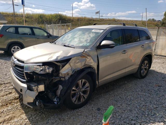 TOYOTA HIGHLANDER 2016 with VIN 5TDBKRFHXGS264967 - Photo from auction