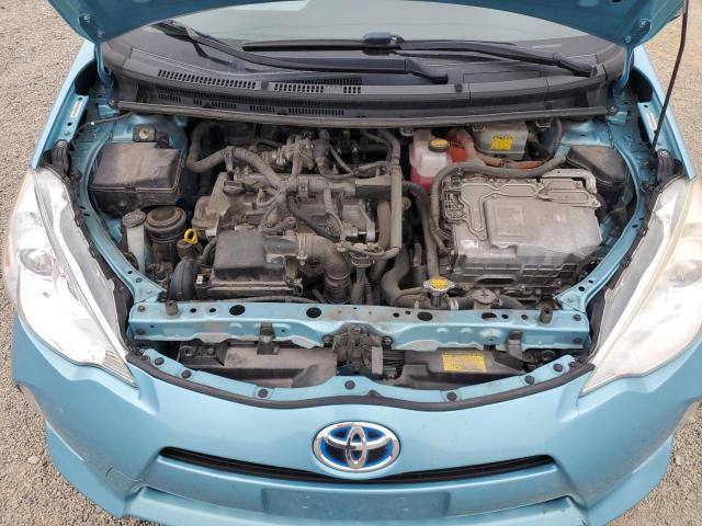 Photo 12 from auction – 2012 TOYOTA PRIUS C with VIN JTDKDTB35C1020930