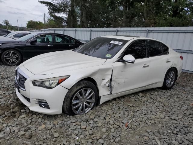 INFINITI Q50 PREMIU 2016 with VIN JN1EV7AR1GM341135 - Photo from auction