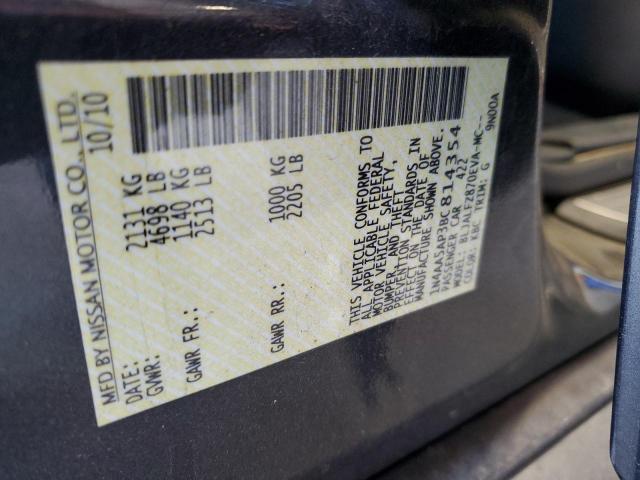 Foto 14 de la subasta – 2011 NISSAN MAXIMA S con VIN 1N4AA5AP3BC814354