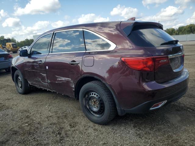 Photo 2 from auction – 2014 ACURA MDX TECHNO with VIN 5FRYD4H41EB503324