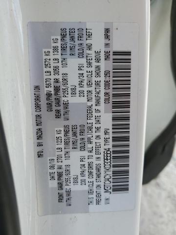 Photo 14 from auction – 2019 MAZDA CX-9 with VIN JM3TCACY1K0335564