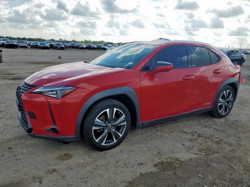 LEXUS UX 250H 2019 with VIN JTHU9JBH6K2005595 - Photo from auction