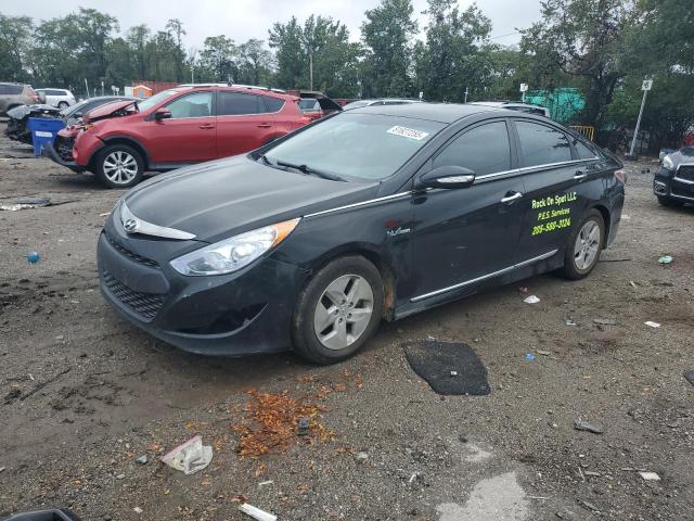 HYUNDAI SONATA HYB 2012 مع رقم تعريف المركبة KMHEC4A43CA025149 - صورة من المزاد