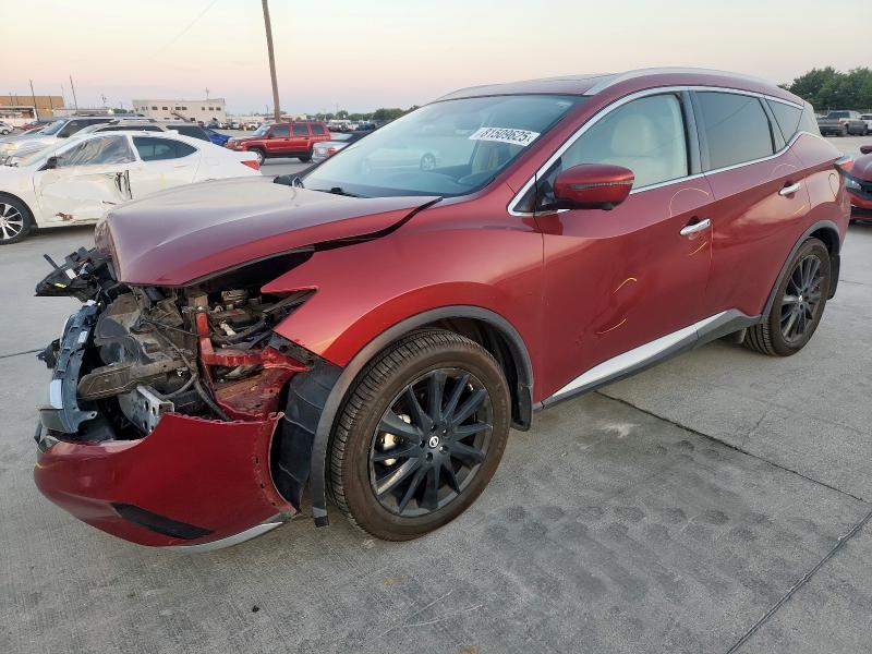 Photo 1 from auction – 2019 NISSAN MURANO S with VIN 5N1AZ2MSXKN109908