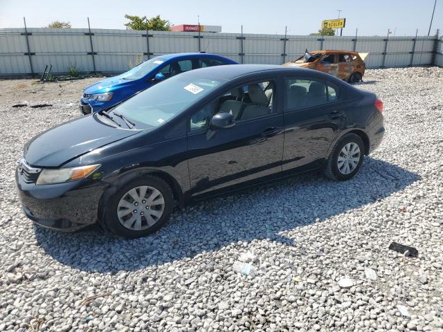 HONDA CIVIC LX 2012 with VIN JHMFB2F51CS005637 - Photo from auction