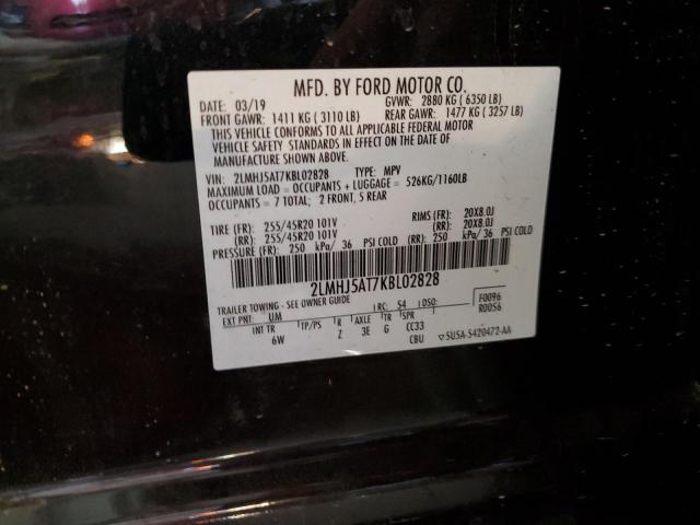 Photo 14 from auction – 2019 LINCOLN MKT with VIN 2LMHJ5AT7KBL02828