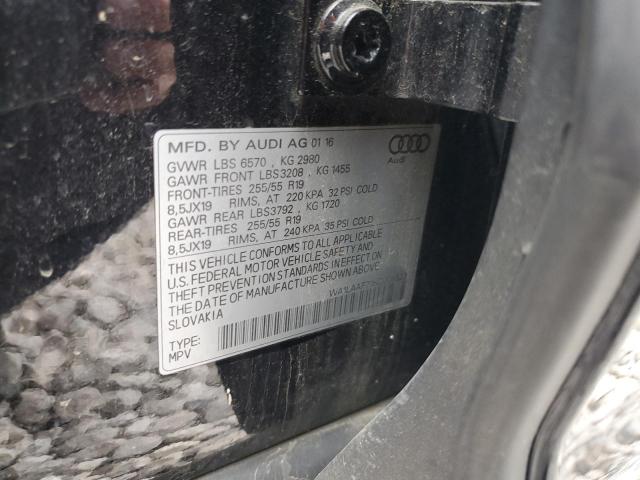 صورة رقم 14 من المزاد - 2017 AUDI Q7 PREMIUM PLUS مع VIN WA1LAAF71HD006523