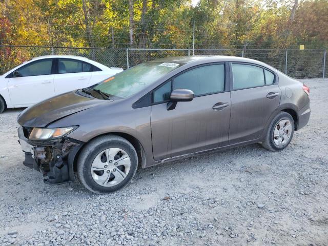 Photo 1 from auction – 2015 HONDA CIVIC LX with VIN 2HGFB2F50FH510390
