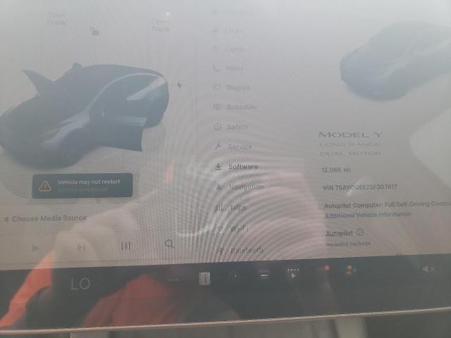 Photo 9 from auction – 2025 TESLA MODEL Y with VIN 7SAYGDEE2SF307817