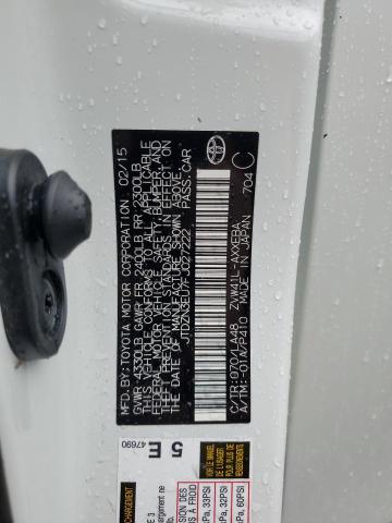 Photo 14 from auction – 2015 TOYOTA PRIUS V with VIN JTDZN3EU7FJ027222