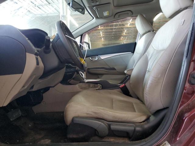Photo 7 from auction – 2013 HONDA CIVIC EXL with VIN 19XFB2F99DE055114
