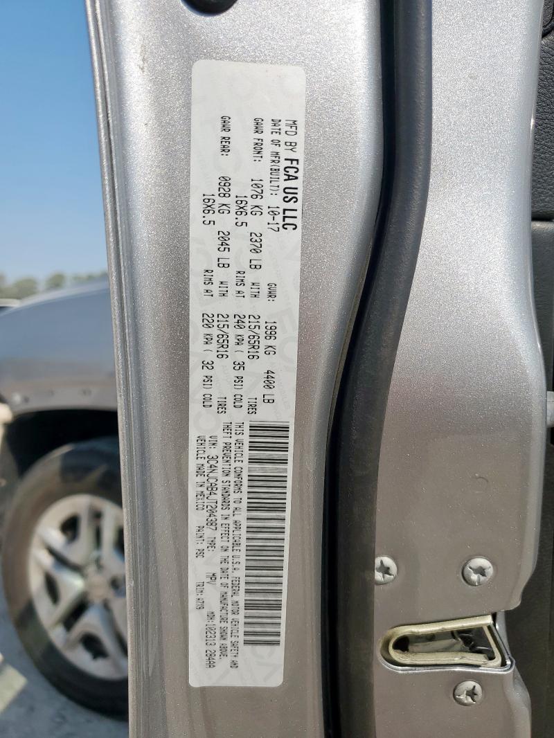 Photo 14 from auction – 2018 JEEP COMPASS SP with VIN 3C4NJCAB4JT204387