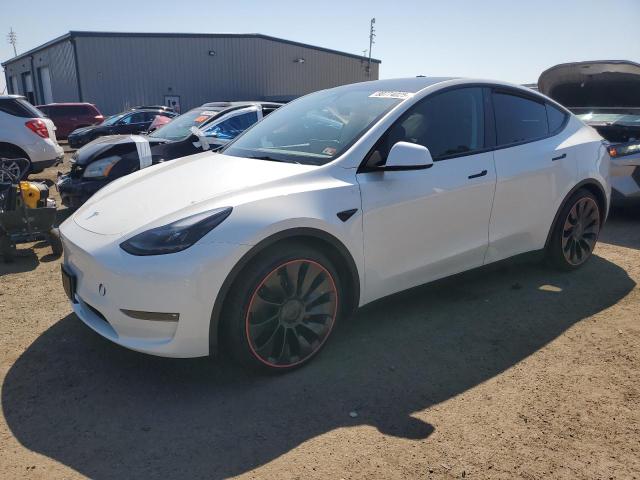 TESLA MODEL Y 2023 with VIN 7SAYGDEFXPF712467 - Photo from auction