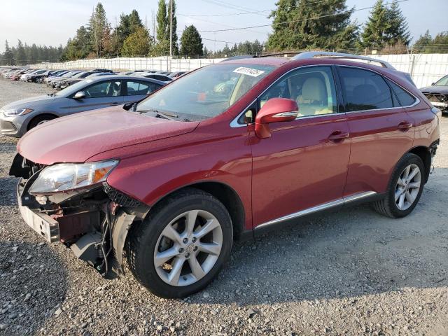 LEXUS RX 350 2012 with VIN 2T2BK1BA9CC149043 - Photo from auction