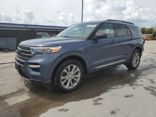 FORD EXPLORER X 2021 with VIN 1FMSK8DH9MGC17587 - Photo from auction