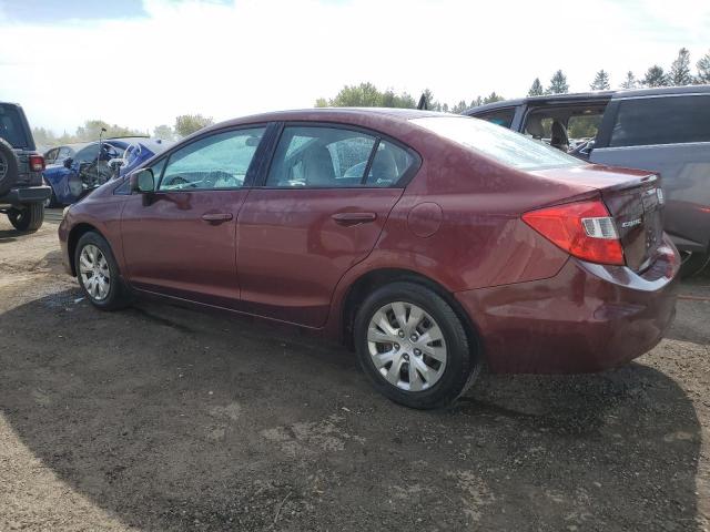 Photo 2 from auction – 2012 HONDA CIVIC LX with VIN 2HGFB2F44CH027830