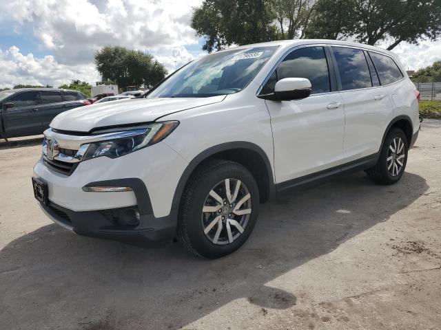 Photo 1 from auction – 2021 HONDA PILOT EXL with VIN 5FNYF5H54MB026039