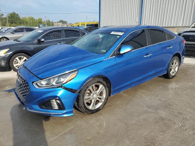 HYUNDAI SONATA LIM 2019 with VIN 5NPE34AF8KH756219 - Photo from auction