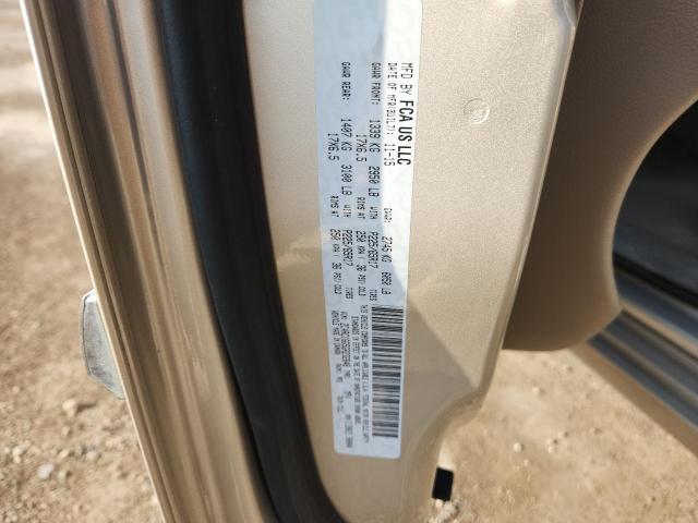 Photo 14 from auction – 2016 CHRYSLER TOWN & COU with VIN 2C4RC1GG5GR232648