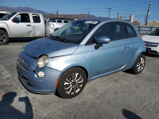 FIAT 500 2015 with VIN 3C3CFFAR0FT501255 - Photo from auction
